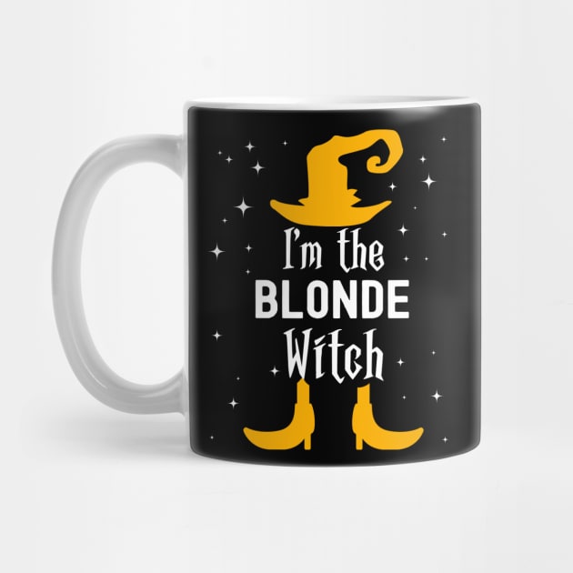 I'm The Blonde Witch Matching Halloween Family Group Costume by VDK Merch